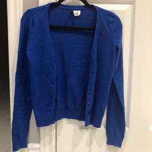 H&M Royal Blue Cardigan